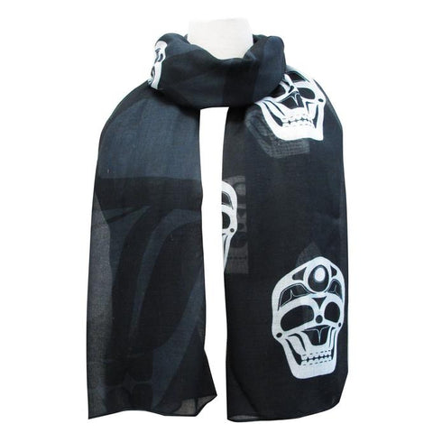 Polyester Scarf - Skull (18093)