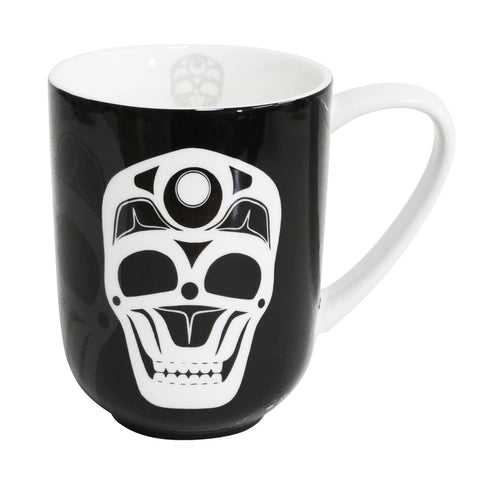 Fine Porcelain Mug - Skull (9277)