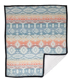 Plush Blanket - Throw (THR-GEO8-GR)