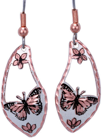 Copper Butterfly CN Series Earrings (CCN268)