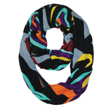 Viscose Infinity Scarf - Salish Wolf (BCSCARF21)