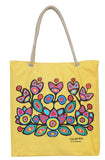 Eco Bag - Floral On Yellow (6041)