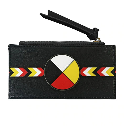 Native Fashion Card Holder - Medicine Wheel (2201)