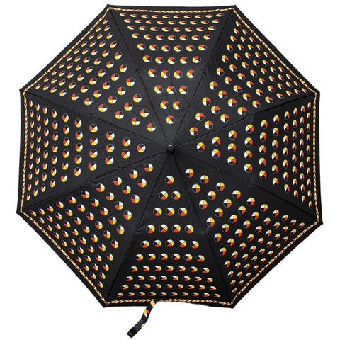 Collapsible Umbrella - Medicine Wheel (U4162)