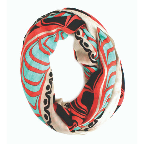 Viscose Infinity Scarf - Elements of Tradition (BCSCARF10)