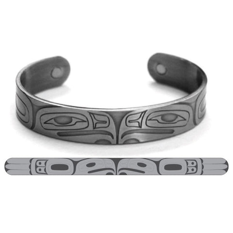 Silver Brushed Bracelet - Eagle (ABR7)