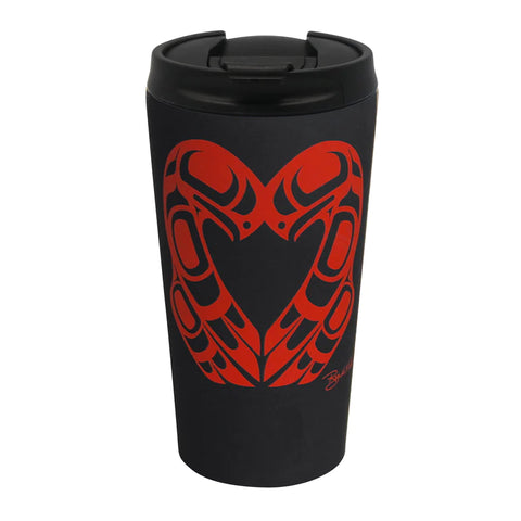 Travel Mug - Eagle Heart (4664)