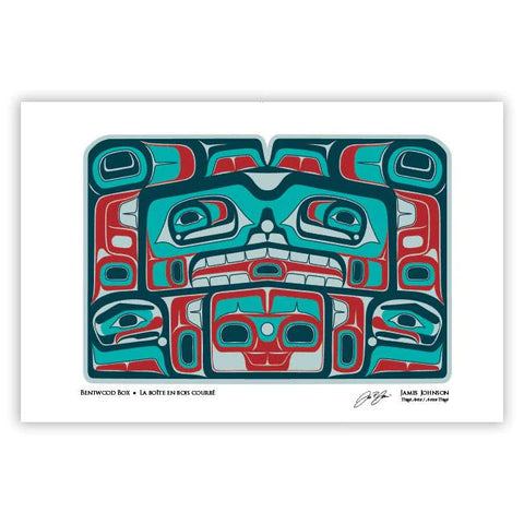 Blank Card - Bentwood Box (3507)