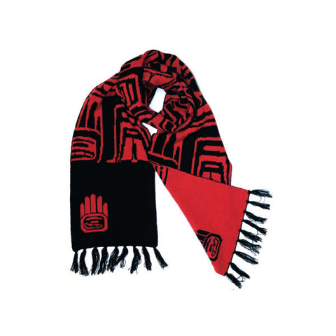 Knitted Scarf - Eagle Crest (KSHE)