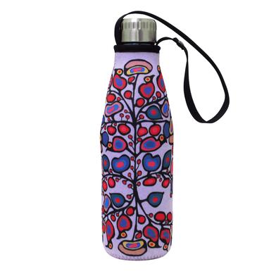 Stainless Steel Bottle with Sleeve - Woodland Floral (4550)
