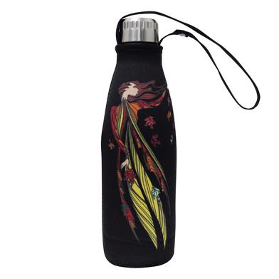 Stainless Steel Bottle with Sleeve - Leaf Dancer (4552)