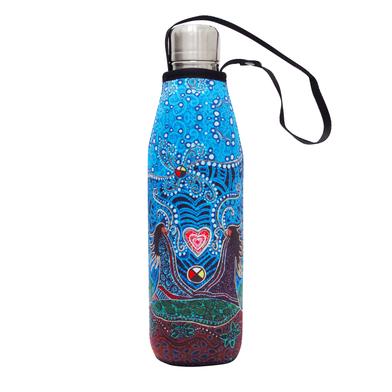 Stainless Steel Bottle with Sleeve - Breath of Life (4566)