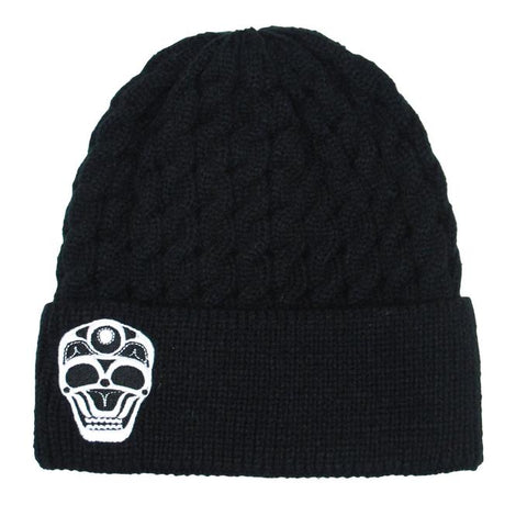 Embroidered Tuque - Skull (9545)