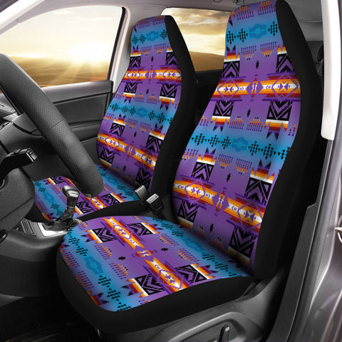 Car Seat Cover - Purple Gradient-2 (CSVR-PGR-2)