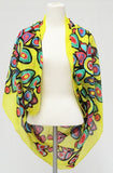 Infinity Shawl - Floral on Yellow (1998)