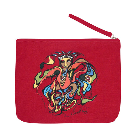 Eco Zip Pouch - Pow Wow Dancer (6063)