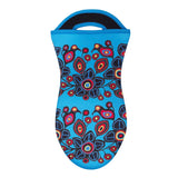 Oven Mitt - Flowers and Birds (1460)