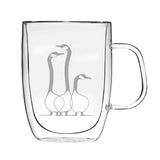 Double Wall Glass Mug - Friends (4504)