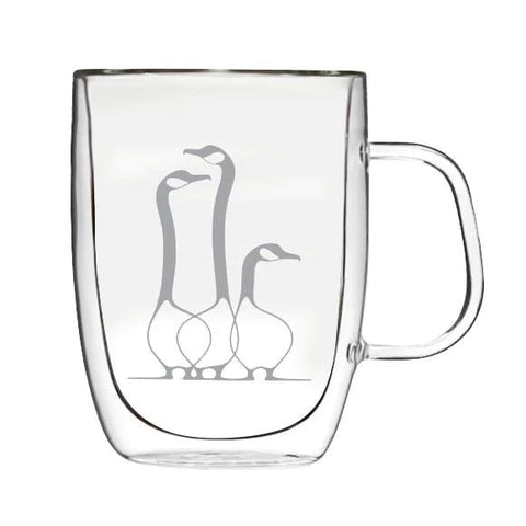 Double Wall Glass Mug - Friends (4504)