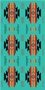 Bath Towel - Mint Southwest (1211-1603)