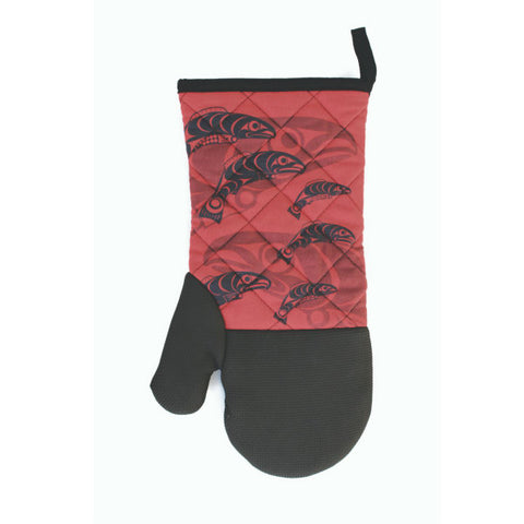 Oven Mitt - Salmon (KOFHS)