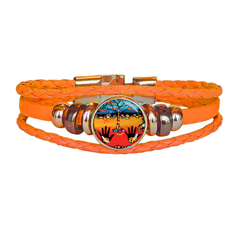 Leatherette Bracelet - Remember Every Child Matters (5894)