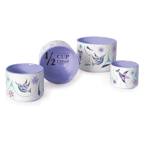 Ceramic Measuring Cup Set - Hummingbird (MC13)