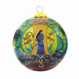 Glass Ornament - Strong Earth Woman (9452)