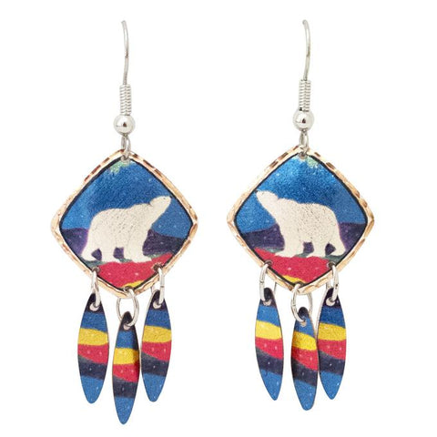 Copper Earrings - Sky Watchers (CMOS01)