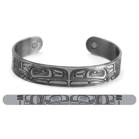 Silver Brushed Bracelet - Thunderbird (ABR2)