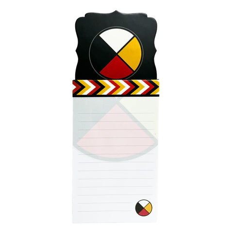 Magnetic Note Pad - Medicine Wheel (3459)