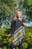 Native wool poncho (PNC-K/GR)