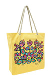 Eco Bag - Floral On Yellow (6041)