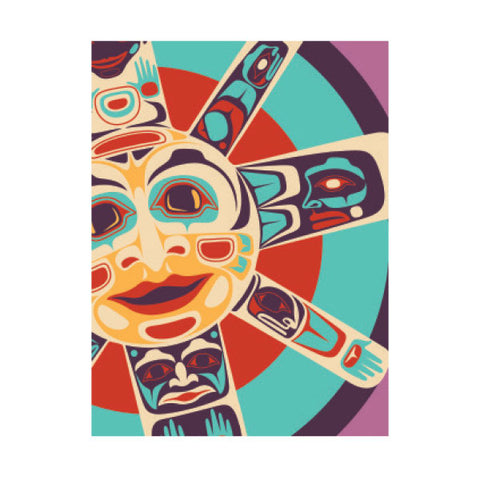 Blank Card - Sun (FC64)