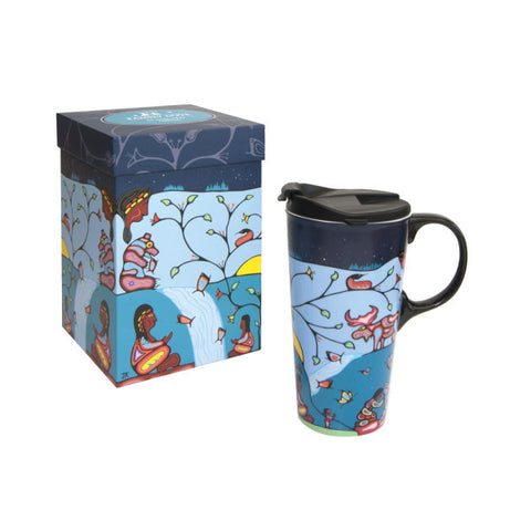 Ceramic Travel Mug - Family Love (PFC17)