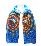 Polyester Scarf - Medicine Turtle (18086)