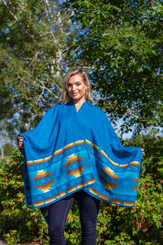 Native Wool Poncho (PNC-RB/K)