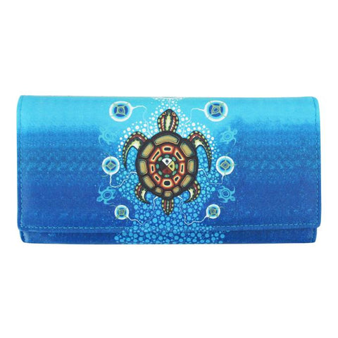 Native Fashion Wallet - Medicine Turtle (2160)