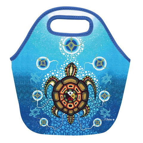 Insulated Lunch Bag - Medicine Turtle (6177)