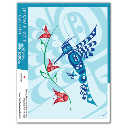 Jigsaw Puzzle - Peace, Love & Happiness (9655)