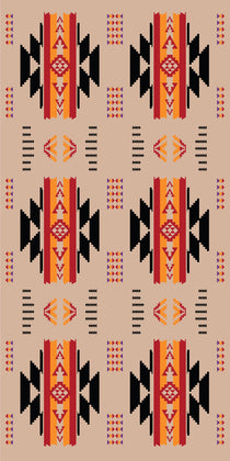 Bath Towel - Tan Southwest (1211-1609)