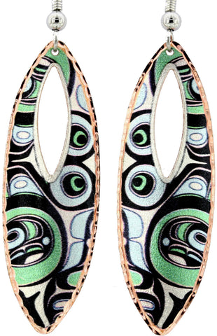 Native Design Copper Earrings (CSJ11)