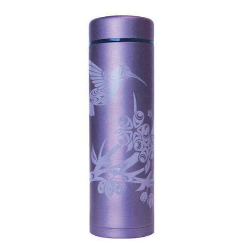 Insulated Tumbler with Strainer - Hummingbird (TBDH)