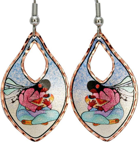 Copper Earrings - Joyous Motherhood (COS06)