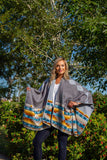 Native Wool Poncho (PNC-SB/GR)