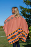 Native Wool Poncho (PNC-PK/GR)