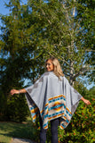 Native Wool Poncho (PNC-SB/GR)
