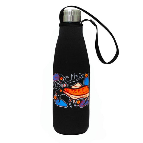 Stainless Steel Bottle with Sleeve - Moose Harmony (4565)