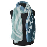 Eco Scarf - Blue Heron (ESCARF18)