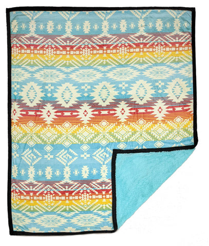 Plush Blanket - Throw (THR-GEO8-TB)